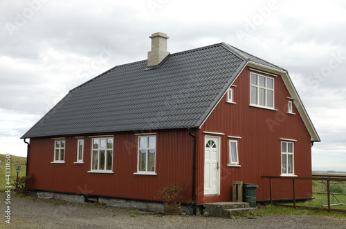 Typical Icelandic house.