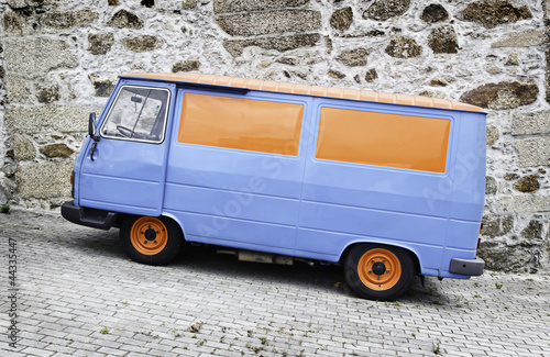 Hippie van photo