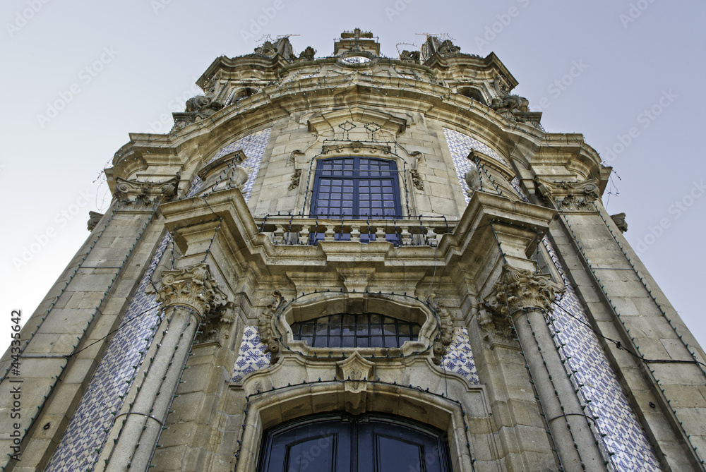Catholic church facade