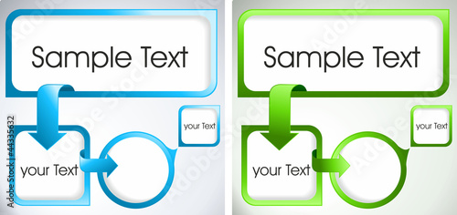 beautiful text frames