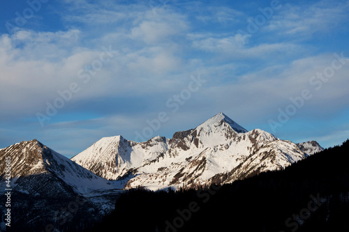 Winter Alp mountains