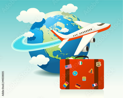 Airplane Travel with Luggage
