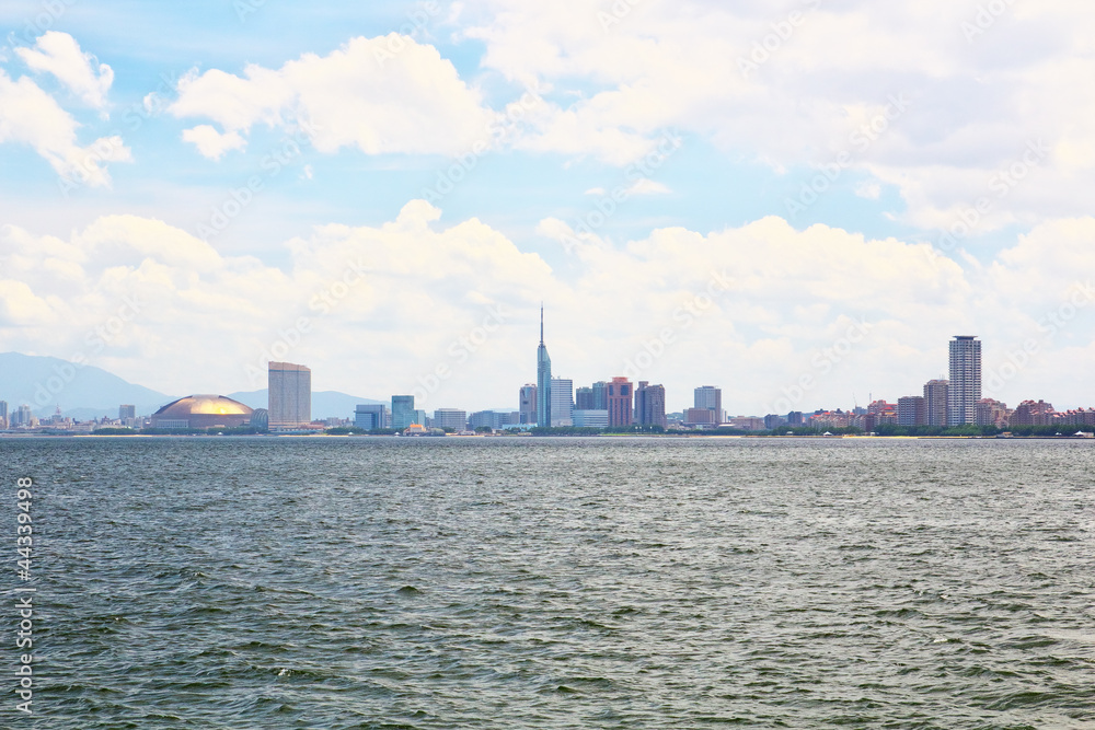 Fototapeta premium Fukuoka City in Japan