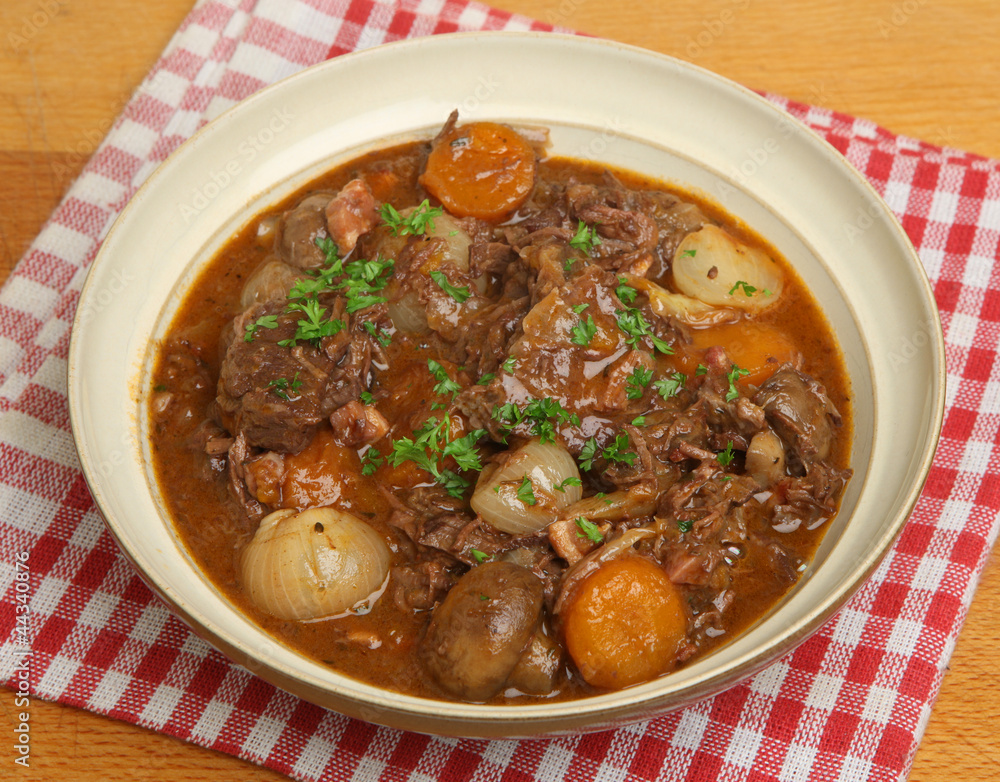 Beef Bourguignon Stew Beef Bourguignon Stew