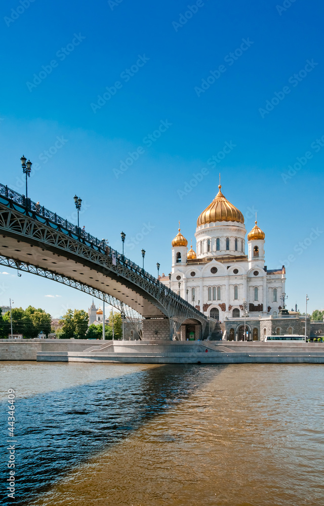 Fototapeta premium Cathedral of Christ the Savior, Moscow, Russia