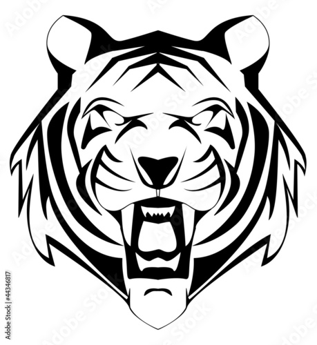 Fototapeta Naklejka Na Ścianę i Meble -  tiger mascot