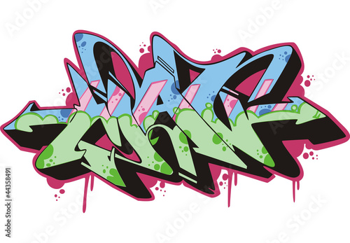 Graffito - man