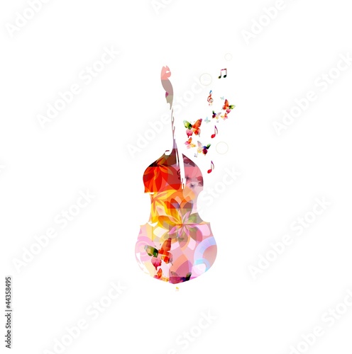 colorful music background. vector