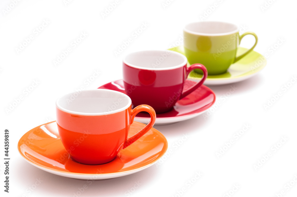 Drei Bunte Espressotassen In Einer Reihe Stock Foto Adobe Stock drei-bunte-espressotassen-in-einer-reihe-stock-foto-adobe-stock