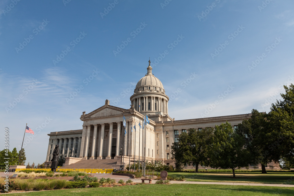 Fotografie Oklahoma State House and Capitol Building
