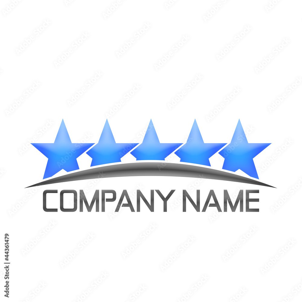 Obraz premium 5 Stars Logo