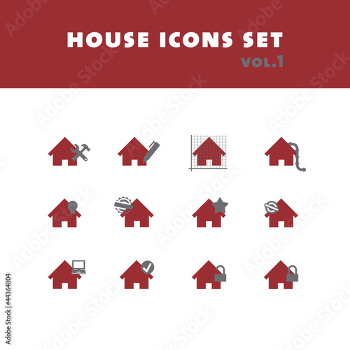 House icons set vol. 1