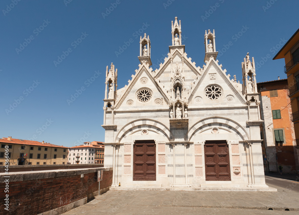 Chapel Santa Maria della Spina in Pisa, Italy