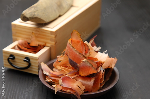 Small pieces of bonito