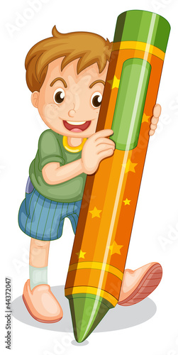 Crayon kid