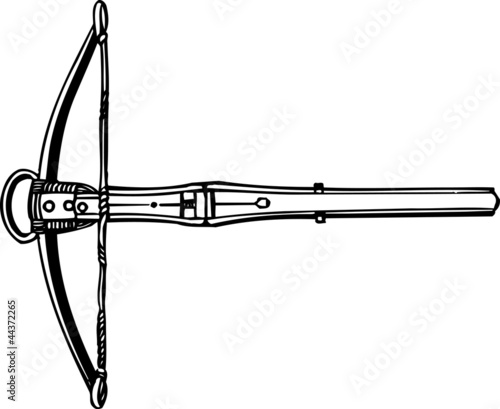 Billede på lærred Medieval crossbow