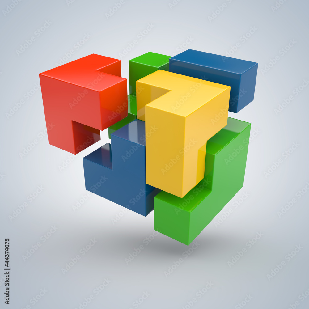 3D-Puzzle - erfolgreiche Lösung 3D-Puzzle - erfolgreiche Lösung