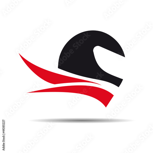 Logo motorcycle rider # Vector