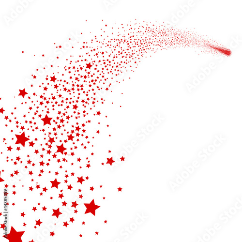 Sternschnuppe, Rot, Sternchen, funkelnd, falling Star, Meteor