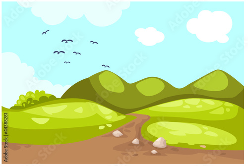Meadow landscape