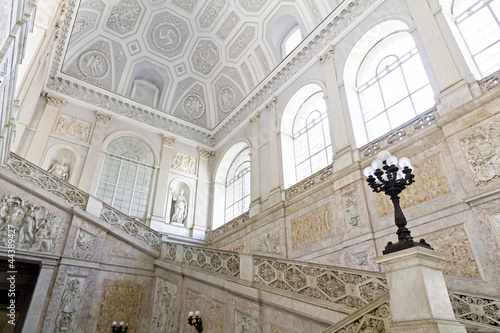 Napoli, interno del Palazzo reale, Piazza del Plebiscito