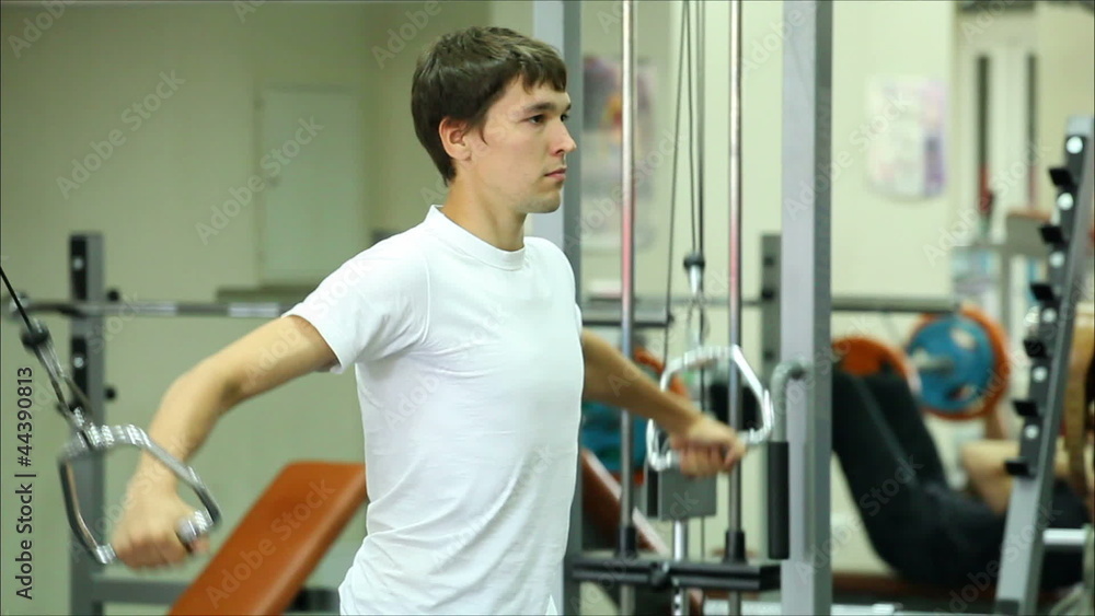 young guy in the gym for sports 2 young guy in the gym for sports 2
