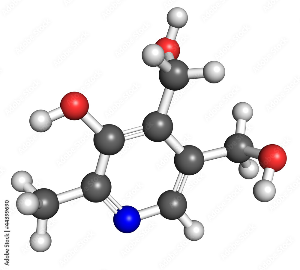 Vitamin B6 molecule Vitamin B6 molecule