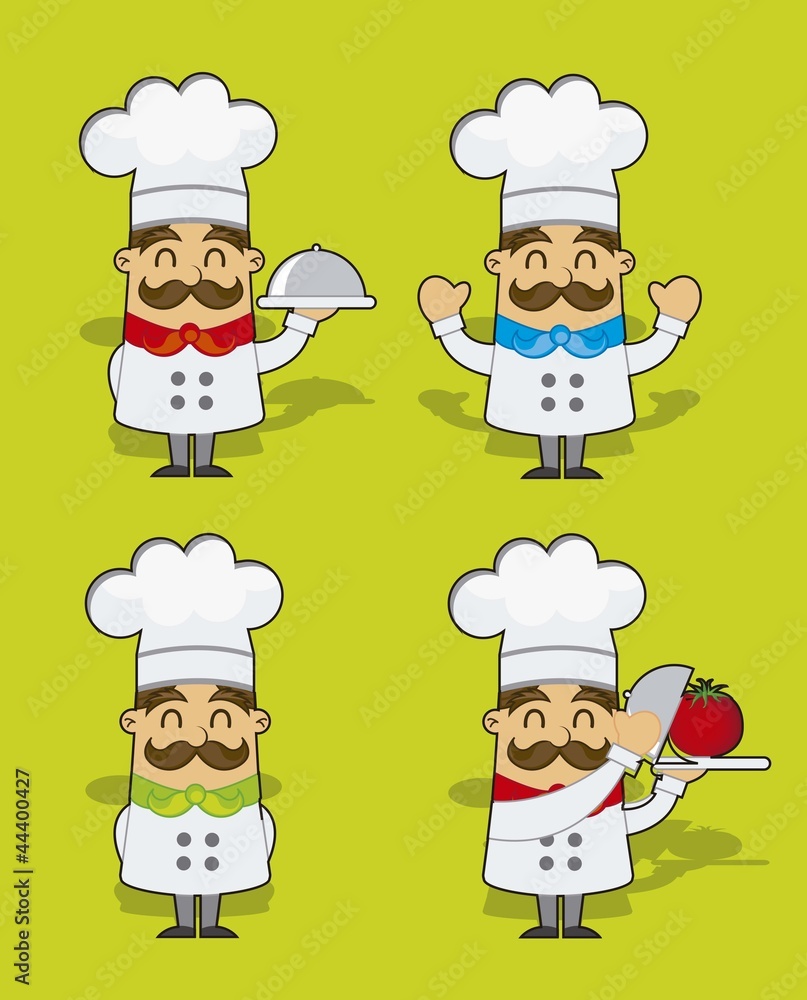 cartoon chef cartoon chef