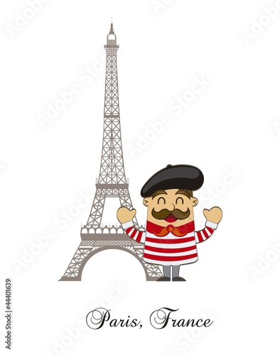 cartoon french