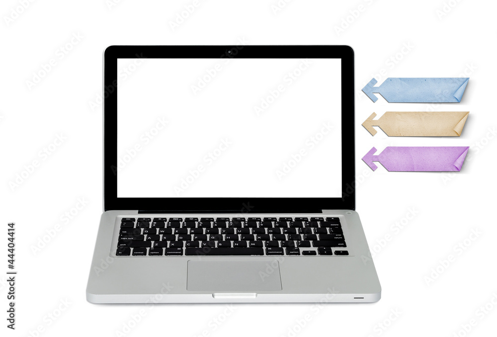 Laptop isolated on white background Laptop isolated on white background