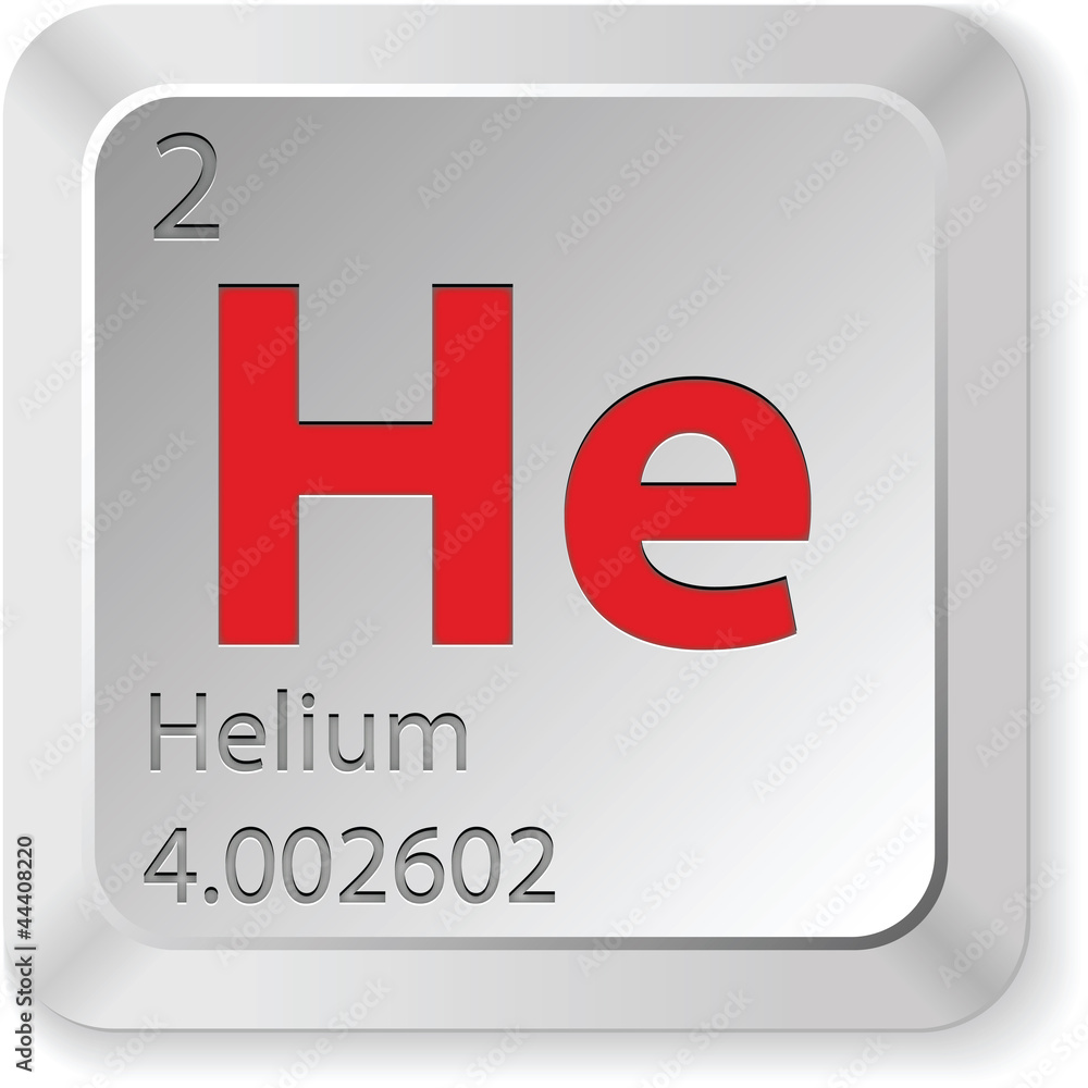 Fototapeta premium helium button