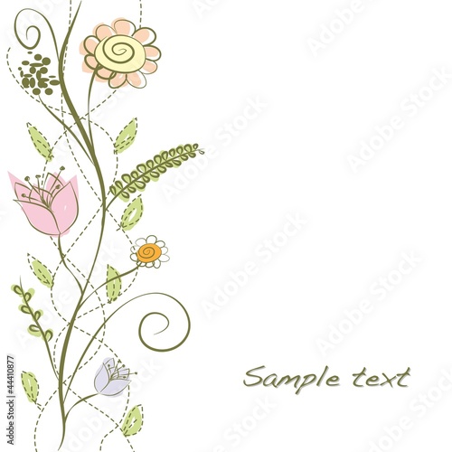Floral background