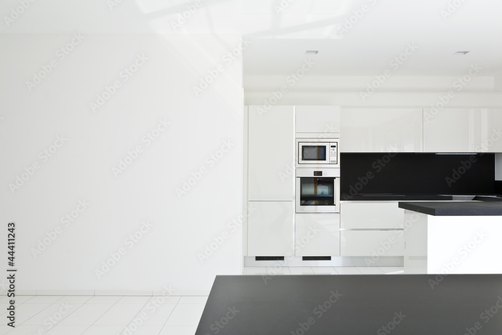interior home, new kitchen, open space interior home, new kitchen, open space