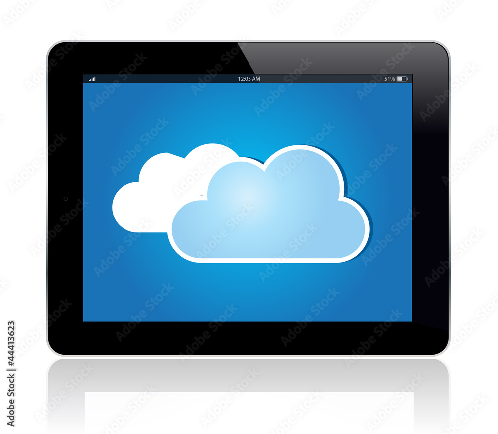 Cloud Tablet Blue Cloud Tablet Blue