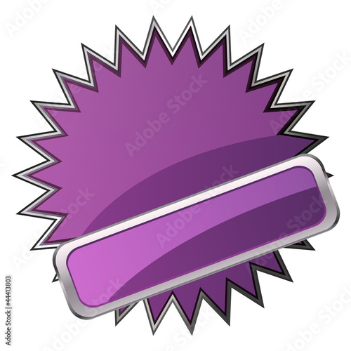 Purple button