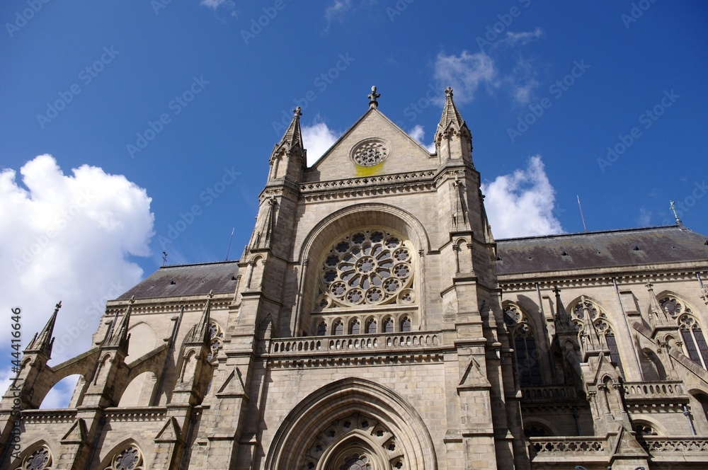 Fototapeta premium Eglise St Aubin Rennes