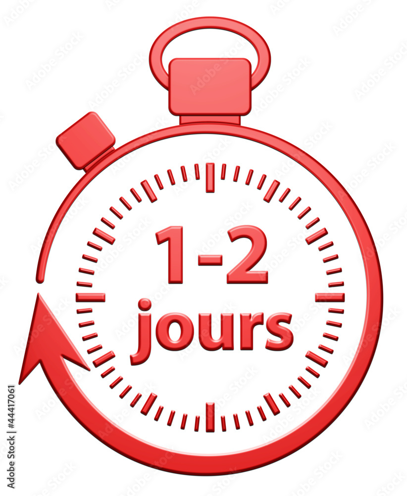 1-2 Jours Chrono (rouge) 1-2 Jours Chrono (rouge)