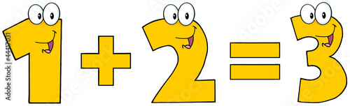 Number 1 Plus Number 2 equal to 3