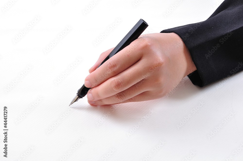 Hand drawing on white background with clipping path Hand drawing on white background with clipping path