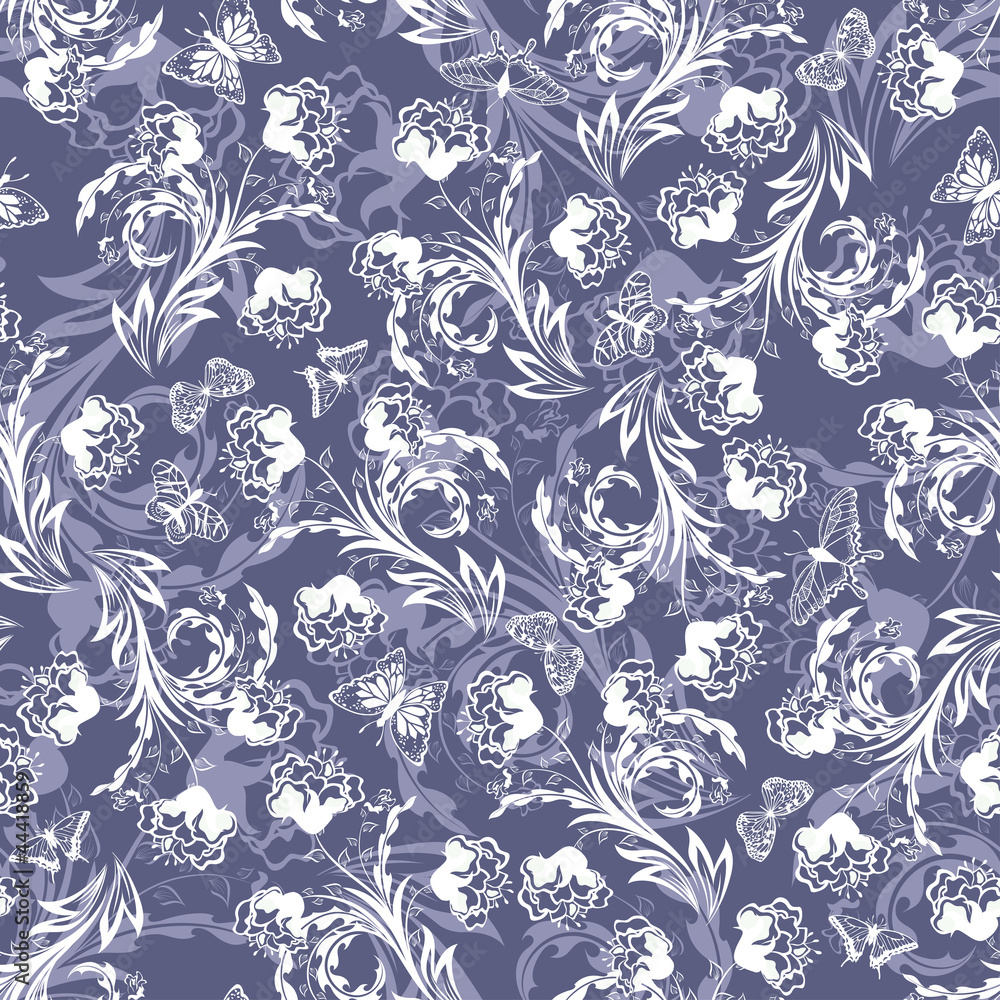 seamless floral pattern seamless floral pattern