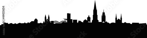 Fotografie Skyline Freiburg