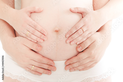 Wallpaper Mural pregnant woman and man Torontodigital.ca