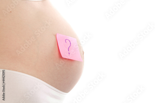 Wallpaper Mural pregnant woman with sticker Torontodigital.ca