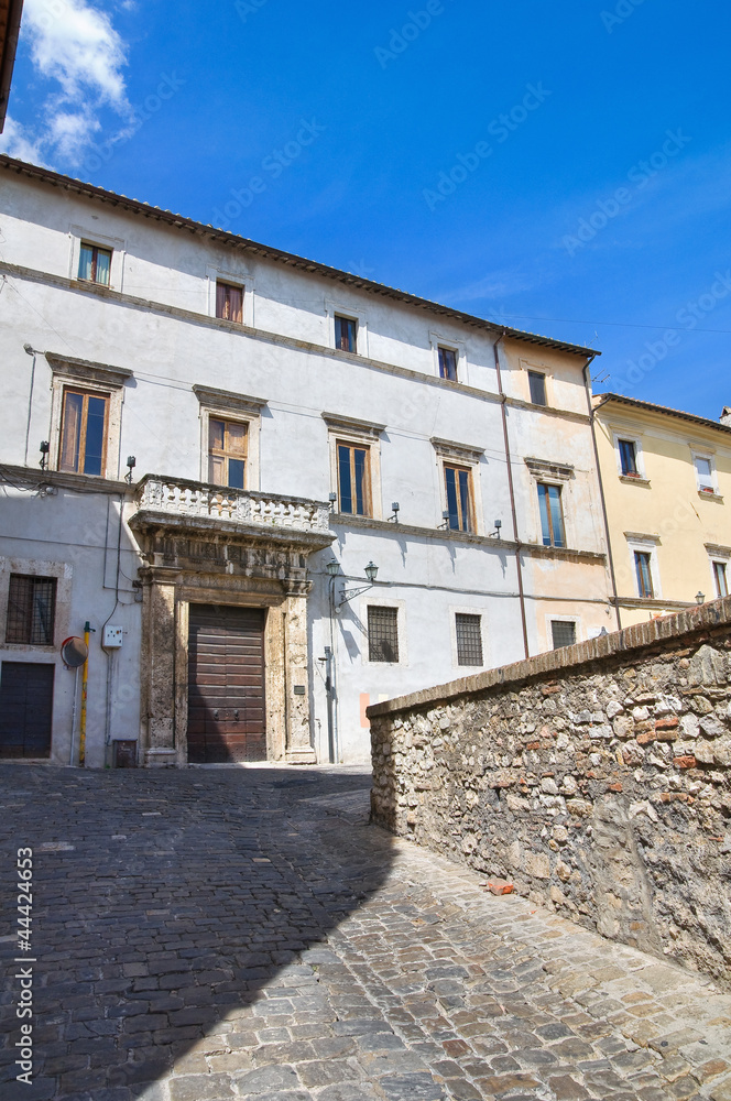 Cardoli palace. Narni. Umbria. Italy.
