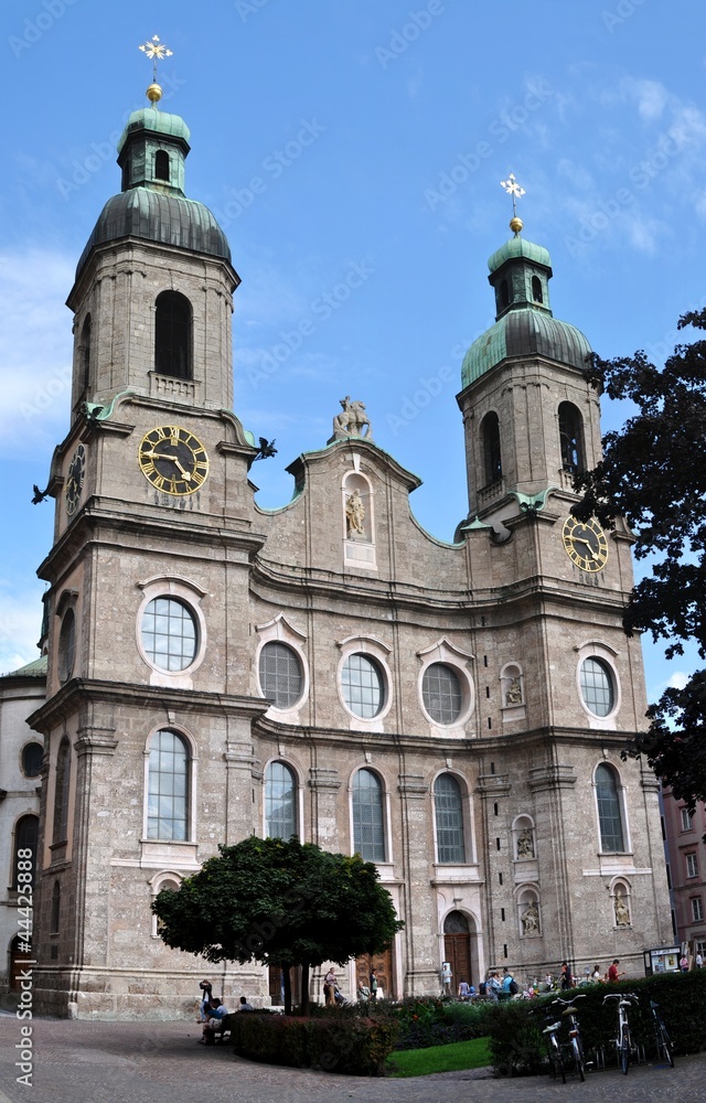 St. Jacob Cathedral (Domkirche) in Innsbruck, Austria