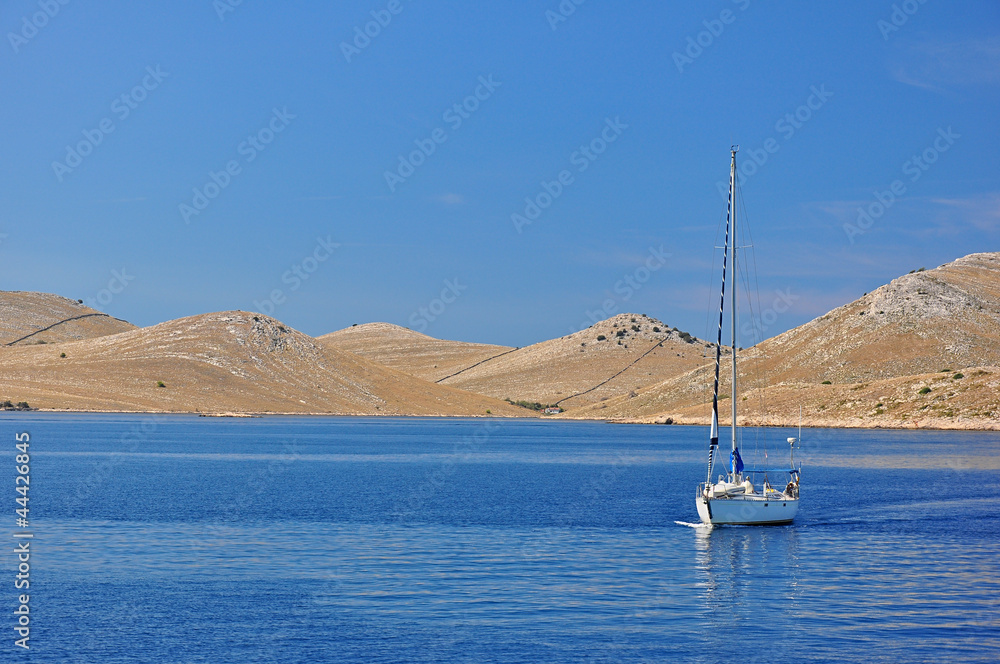 Chorwacja Kornati i yacht