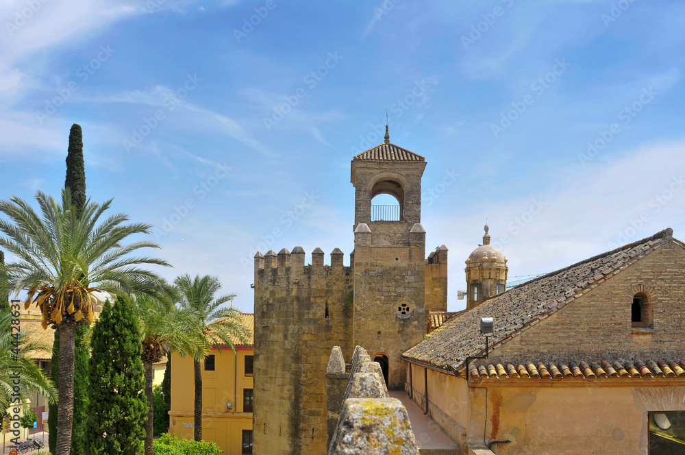 Alcazar de los Reyes Cristianos in Cordoba, Spain