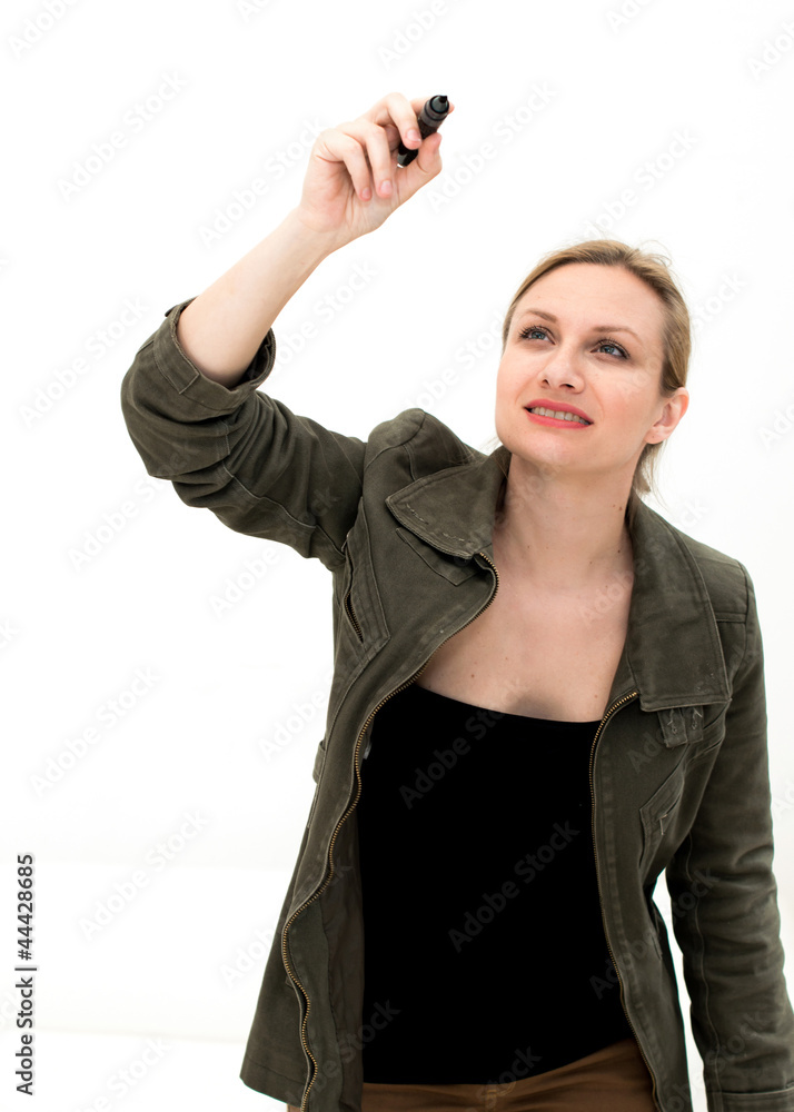 young woman sketching young woman sketching