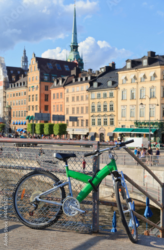 bike in stockholm, sweden