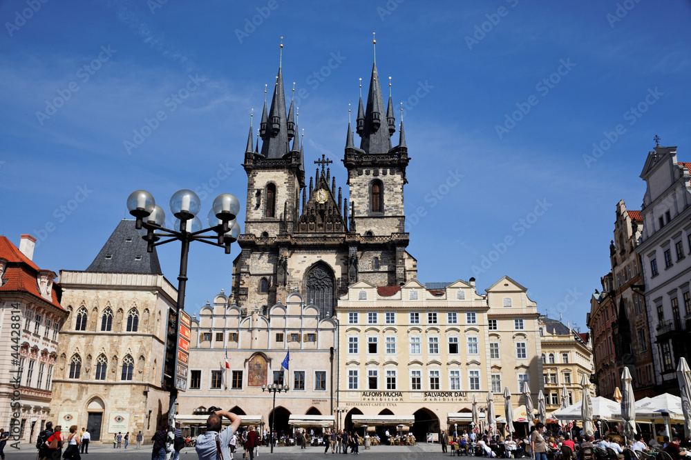 Prag, Altstädter Ring, Kirche Tyn Prag, Altstädter Ring, Kirche Tyn